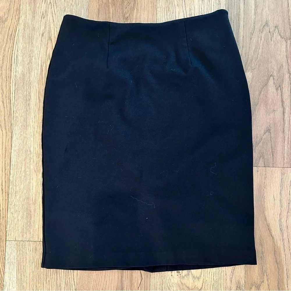 Chicos Black Pencil‎ Skirt Size 1 (medium/8)